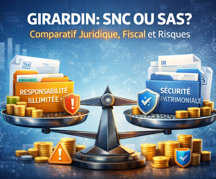 SNC vs SAS : comparaison Girardin
